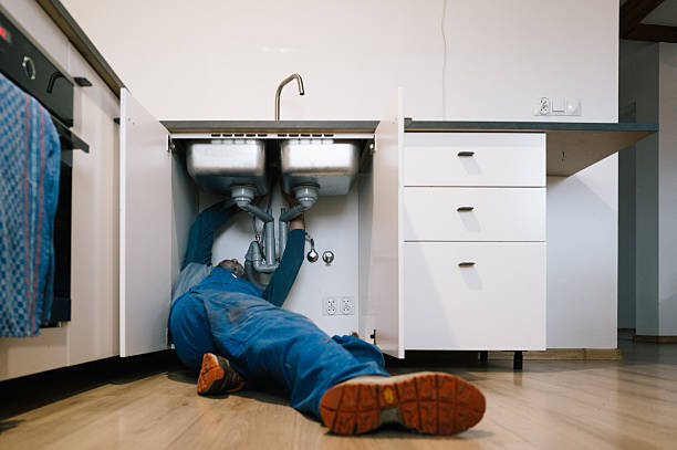 Professional Drain Cleaning technician working in Elton, LA